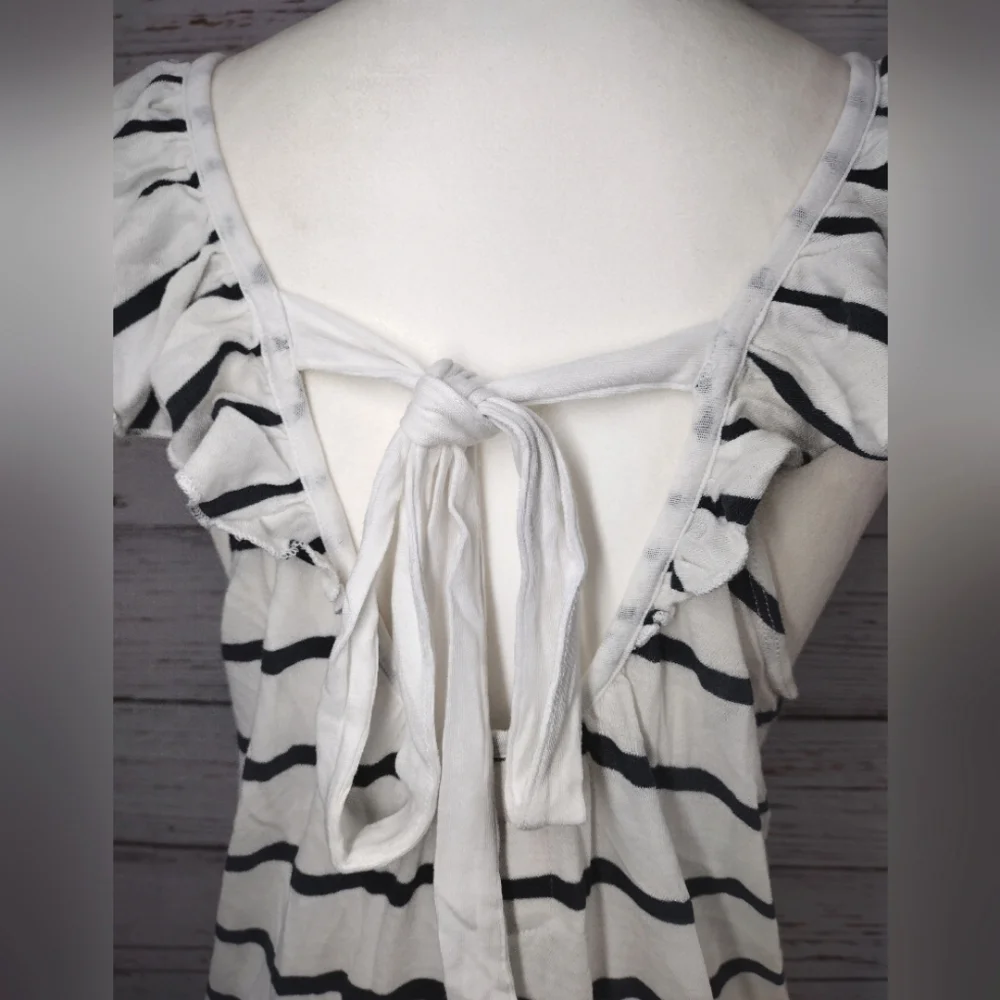 Chaser Striped Ruffle Top - Picture 8 of 11